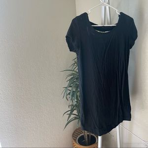 Roxy black dress top of the back is open a little bit